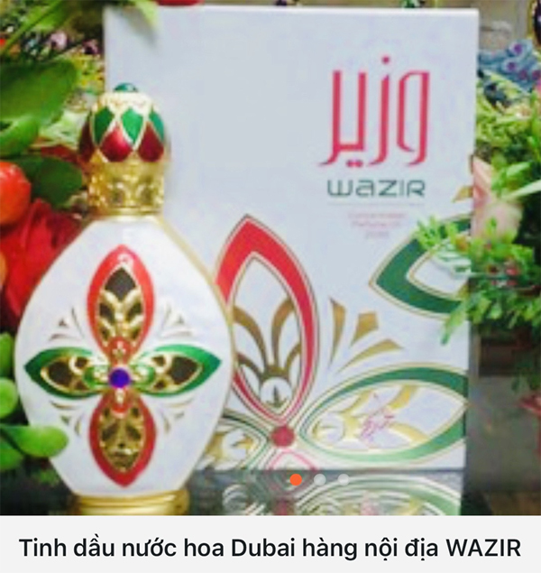 Tinh dầu nước hoa Dubai Wazir 20ml