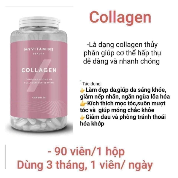 Viên uống Collagen thủy phân My Vitamins - Ba Lan