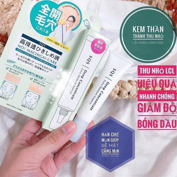 Kem IQS thu nhỏ lỗ chân lông 15ml - Nhật